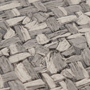 Ikke-vævet tapet Jan Studio Sense & Surface weave grey metallic - Stud!o weave rattan hallway