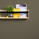 Architects Paper Floral Impression - Papier peint intissé uni, brun