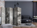 Screen room divider - Verdenskort - Nyheder fra hele verden , 5-delt - 225x172 cm