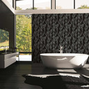 Daniel Hechter Papier peint floral Noir, Gris, Blanc 