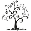 Wallsticker Træ
