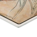 Tableau en verre - Mucha - Quatre arts : la peinture