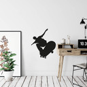 Muursticker Skateboarder 04