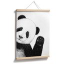 Plakat Machająca Panda - Korenkova