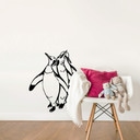 Sticker mural - Manchots Noir & Blanc