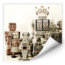 Zelfklevende Poster Robots