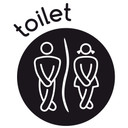 Toilet 1 Wallsticker