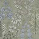 Non-woven tapet i betonlook - slående Mønster i stengrå & naturlig tone