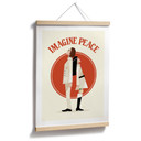 Plakat Imagine Peace - Dwa dla pokoju i nadziei - Retrodrome
