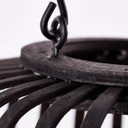 Tischleuchte Willi, schwarz, 43 x 21,5 cm, Metall Innenleuchte