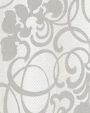 Vliestapete Ornamental Klassisch in Greige , Lounge