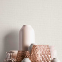 Teksturowana tapeta z włókniny w kolorze jasnoszarym - nowoczesna tapeta do harmonijnego domu