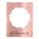 Fotorahmen Hochzeit Blätteroptik - personalisierbar