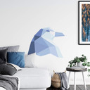Wallsticker - Polygon - Pingvinhoved