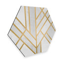 Hexagon - Alu-Dibond - Frederiksson - Golden Geometry