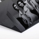 Hexagon - Alu-Dibond zilver effect Kornienko - In the Mirror