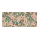 Samoprzylepny panel ścienny do kuchni dżungla z papugami różowy - Bloomery Decor