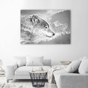 Canvasbillede, Ulv natur dyr