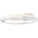 Deckenleuchte Mick, weiß, 7 x 50 cm, Metall Deckenlampe, dimmbar