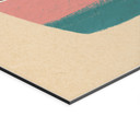Wanddecoratie Duik in de koffie - Rivers - Alu-Dibond