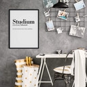 Poster Grammatik - Studium