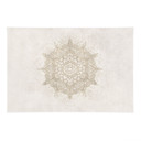 Affiche textile Ornement bohème effet lin - Bloomery Decor