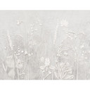 Bloemen Fotobehang - planten in wit in een modern ontwerp - Ms Tiff