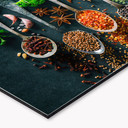 Rivestimento cucina Varietà colorata di spezie