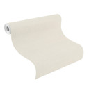 Rasch Papier peint intissé uni Florentine III blanc cassé
