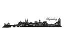 Wandtattoo Regensburg Skyline