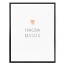 Plakat Confetti & Cream - Hakuna Matata