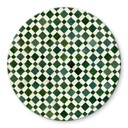 Plateau de table en verre - Mosaiques 02 - Rond