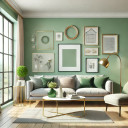 Pintura interior verde semimate I Woodruff Cream | crear armonía en la habitación | LA COCINA DE COL