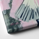Leinwandbild Starke Ballerina Streetart Stil - Habib - 20x30 cm
