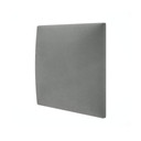 Stoffen Wandpanelen Mollis grijs 30x30 cm