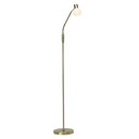 Stehleuchte Malou, gold, 140 x 22,5 cm, Glas Stehlampe