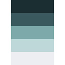 Okleiny meblowe, folia dekoracyjna - zmywalna - kolor gradient petrol