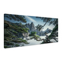 Obraz na płótnie Las sosnowy w górach Huang Shan - NingYun Ye - Panorama