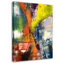 Canvasbillede, Farverigt abstrakt