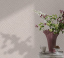 grafisk tapet, non-woven tapet Flora pink