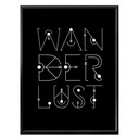 Plakat - strzałki Wanderlust