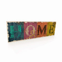 Houten Bordje - Vintage Home