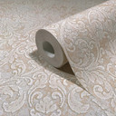 Tapeta z włókniny Ornamental Classic matowa w kolorze beżowym 