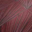 Livingwalls Fleecetapet, Metropolitan Stories Art Deco Ava New York, Metallic, Rød, Sort