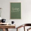 Holzbild Guten Appetit