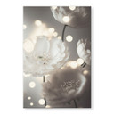 Akrylbillede Hvide blomster i et hav af lys - Treechild