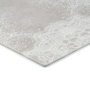 Salpicadero de cocina Mandala suave sobre gris-beige - Bloomery Decor