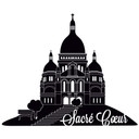 Sticker mural - Le Sacré Cœur de Montmartre