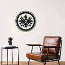 Wandtattoo Eintracht Frankfurt Logo einfarbig