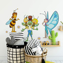 Sticker mural - Maya l'abeille et ses amis